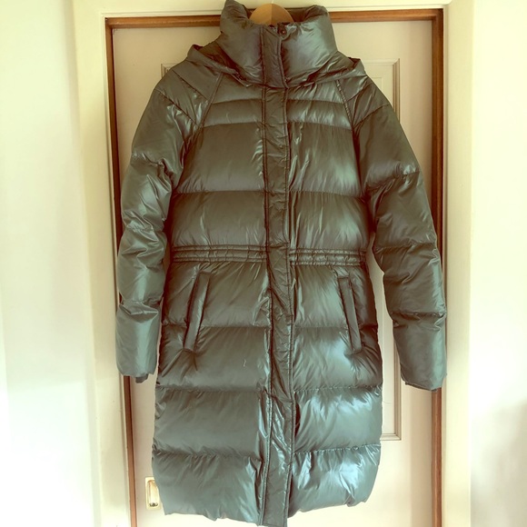 gap long puffer coat
